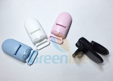 Farbige POM-materielle Plastikkrokodilklemmen, feste Zahn-Plastikfriedensstifter-Klipp