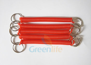 Schutz-rote PU bedeckte Griffel-Leinen-Schnur, einziehbare Werkzeug-Hochleistungsabzugsleine