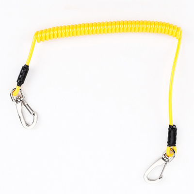 Pantone-Farbdrahtring Lanyard Plastic Hook String Loop mit zwei Enden